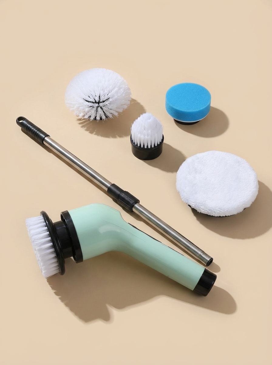 PowerClean Spin Scrubber™ | Wireless Electric Cleaning Brush – Rotating Bathroom, Kitchen & Tile Scrubber