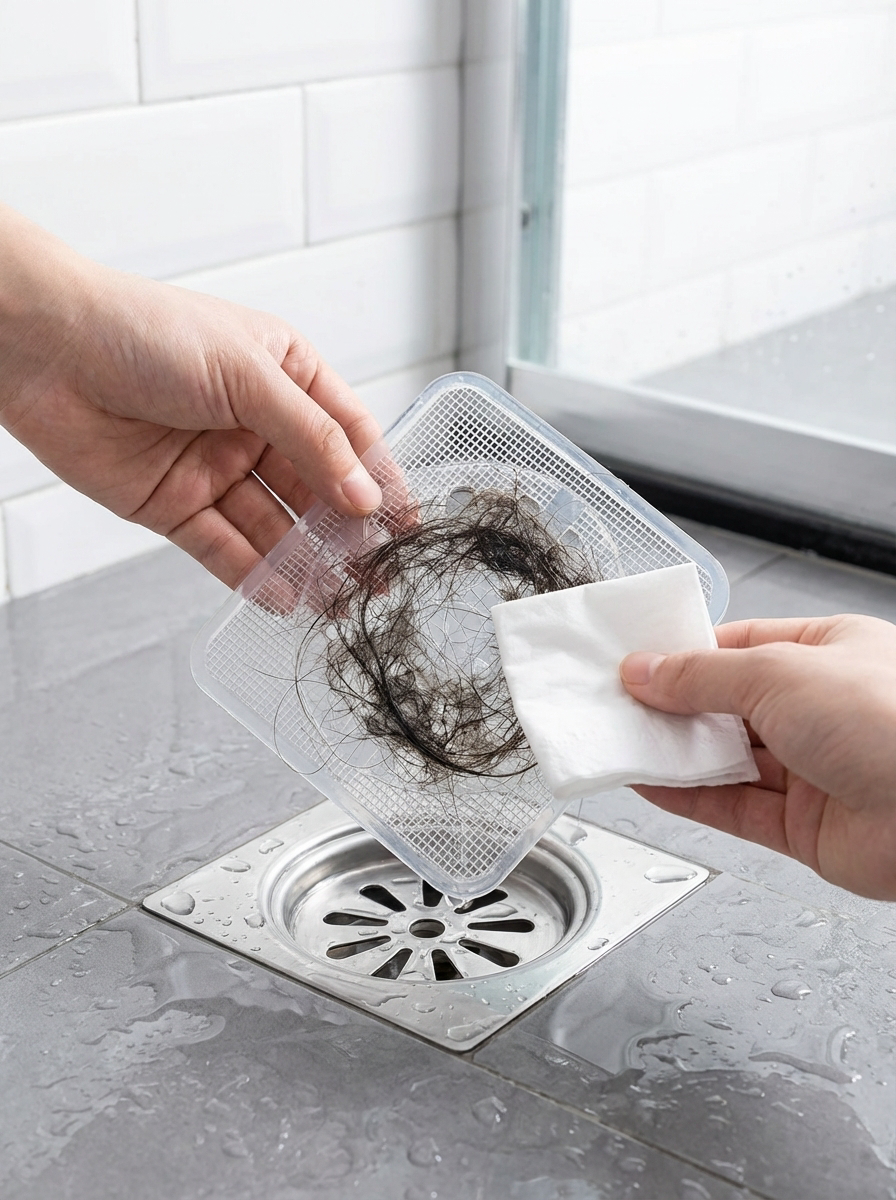 DrainGuard Hair Catcher™ | Silicone Shower Drain Cover for Hair – Anti-Clog Sink, Bath & Bathroom Drain Filter
