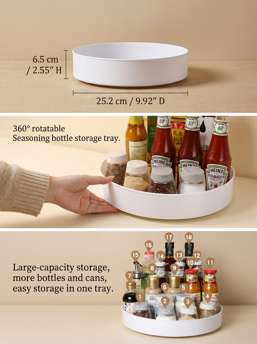 CalmDrawer Organiser Set™ | Aesthetic Drawer Organisers for Kitchen, Makeup & Home Storage (Multi-Size Tray Set)