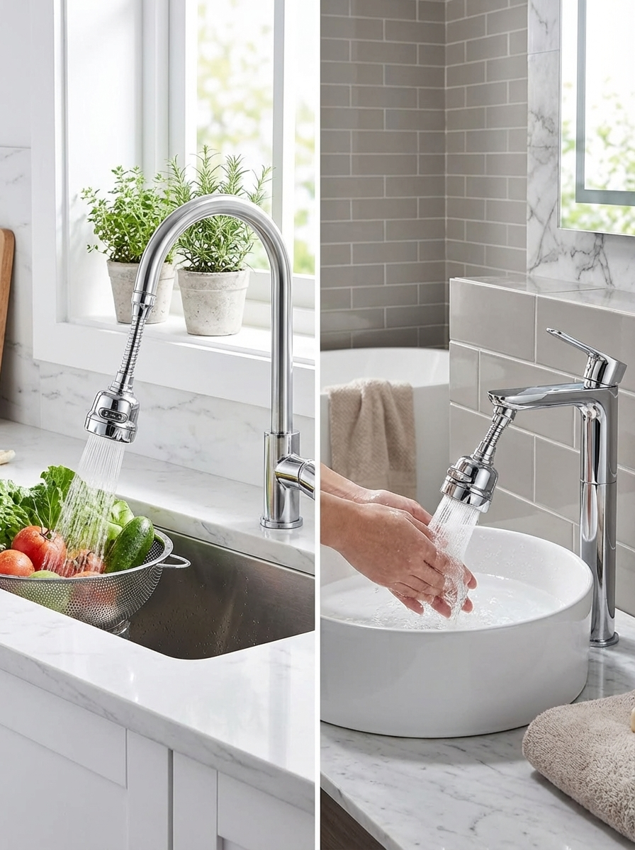 LittleFlow Faucet Extender™ | Kids Sink Tap Extender for Toddlers – Easy Hand Washing Helper for Bathroom & Kitchen