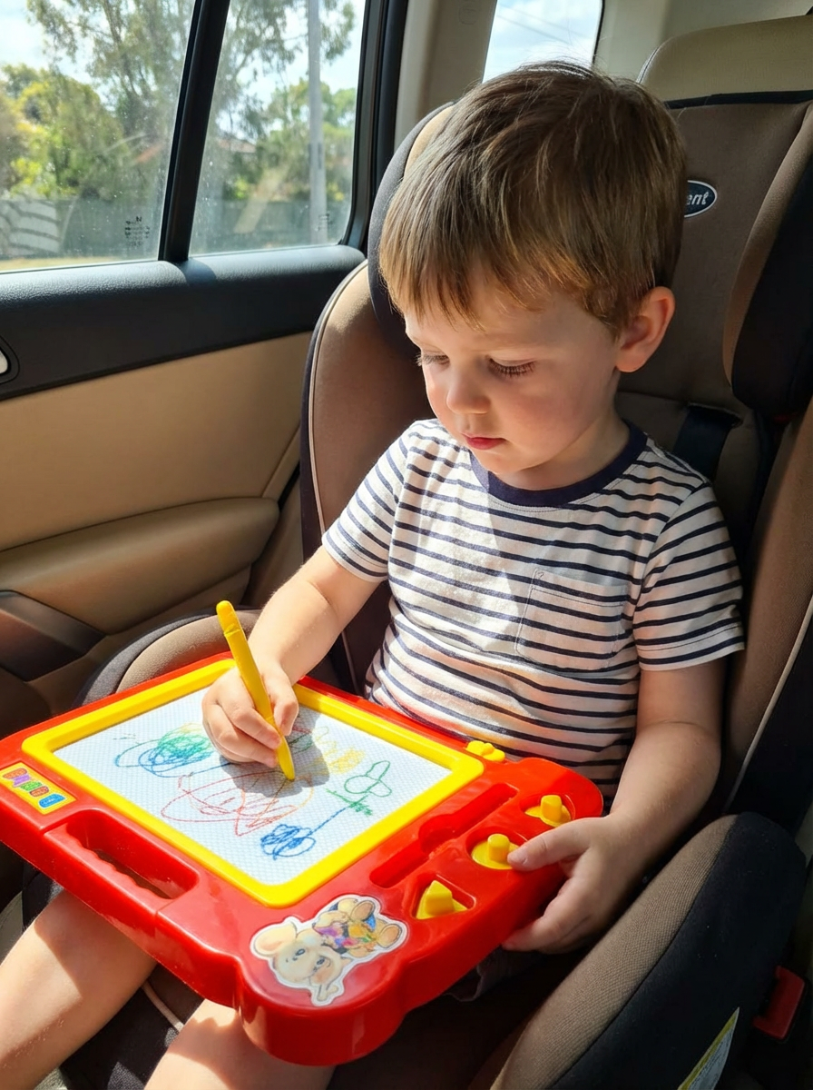 DoodleNest Magnetic Drawing Board™ | Reusable Kids Drawing Tablet – Educational Graffiti Board Toy for Toddlers & Children