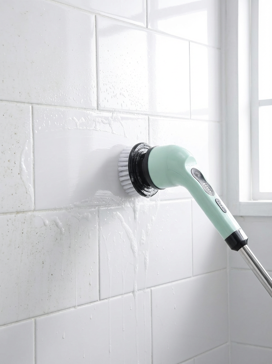 PowerClean Spin Scrubber™ | Wireless Electric Cleaning Brush – Rotating Bathroom, Kitchen & Tile Scrubber